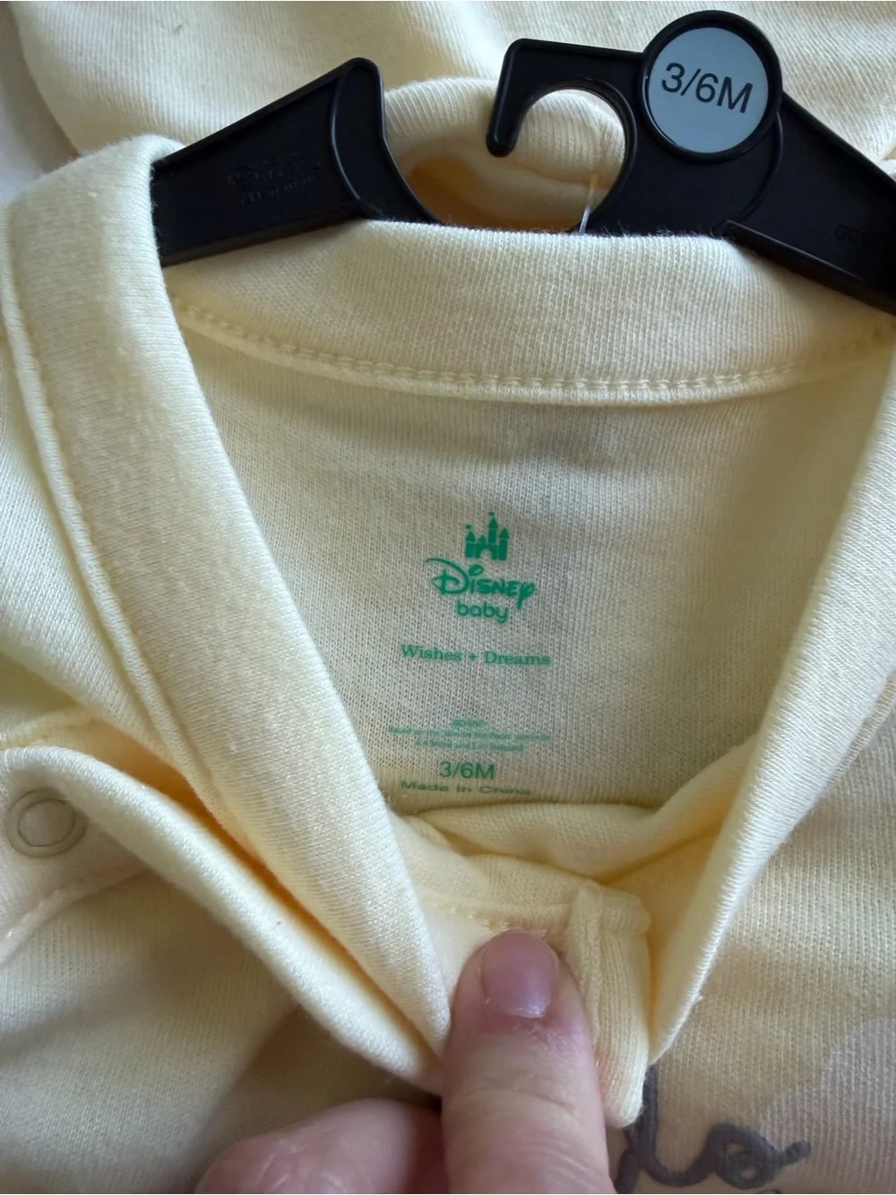 Disney Yellow Winnie the Pooh 'Hello Little Friends' Pajama Set